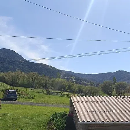 Terrasse - La Ferme Tranquille 아파트 Puivert