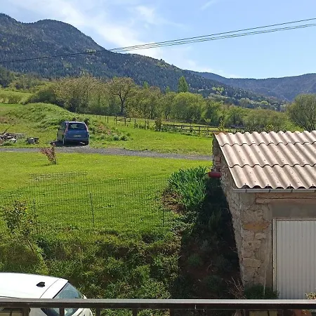 Terrasse - La Ferme Tranquille Lägenhet Puivert